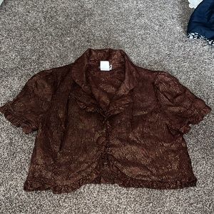 🦋 Vintage Y2K Rave Girl top